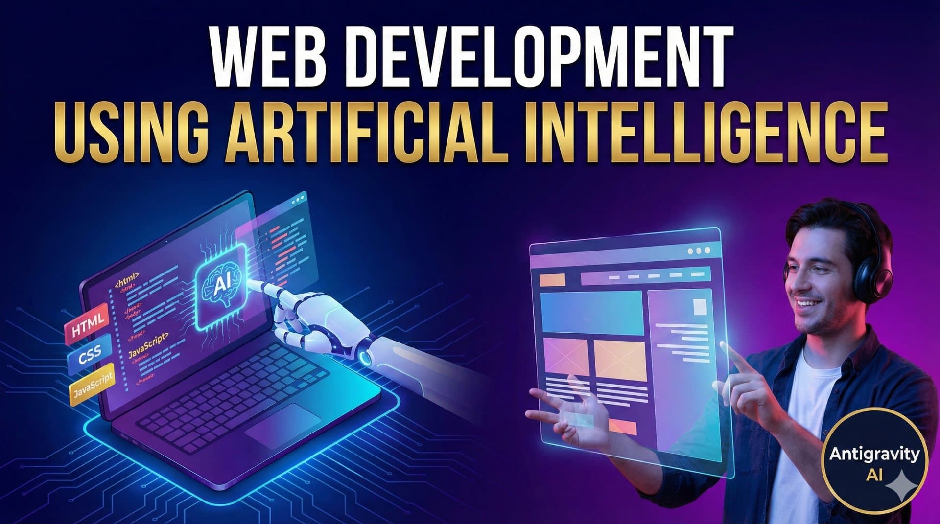 Web Development using Artificial Intelligence